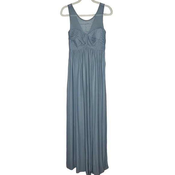 NWT Birdy Grey Blue Tulle Ryan Maxi Dress - Picture 5 of 15